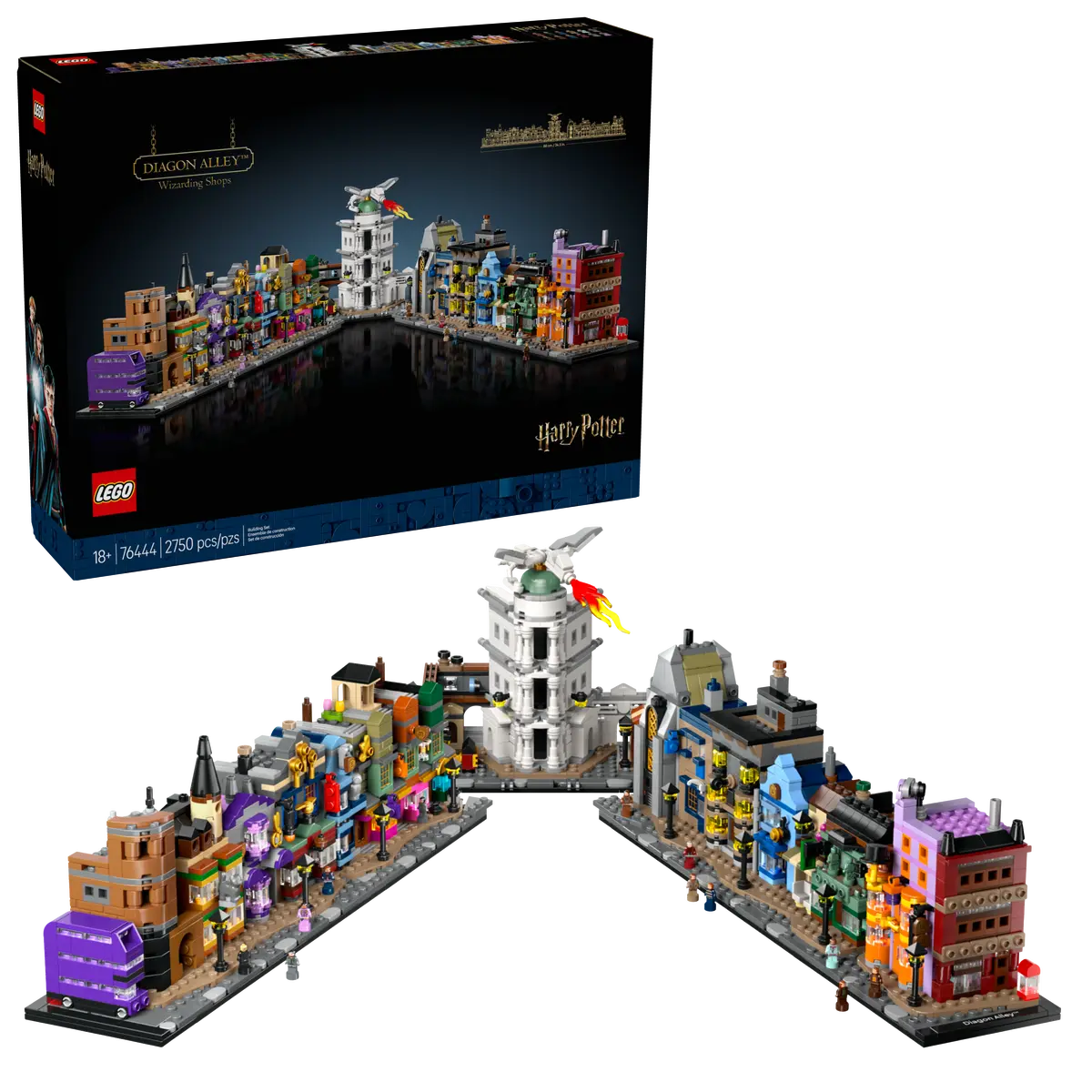 Diagon Alley Wizarding Shops 76444, LEGO Harry Potter