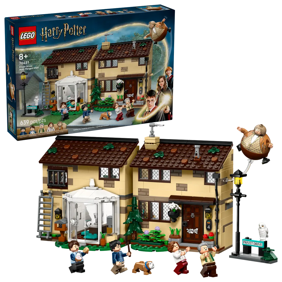LEGO Harry Potter Privet Drive: Aunt Marge's Visit 76451