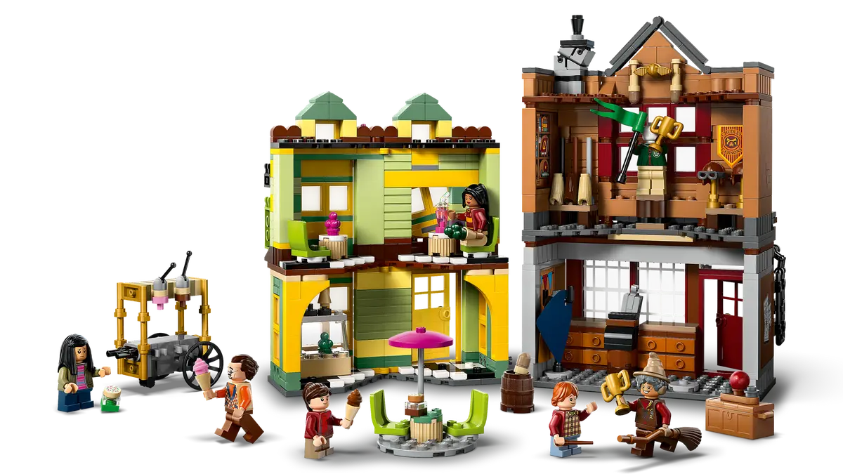 LEGO Harry Potter Quality Quidditch Supplies & Ice Cream Parlour 76452