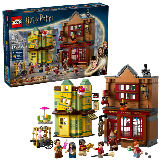 LEGO Harry Potter Quality Quidditch Supplies & Ice Cream Parlour 76452