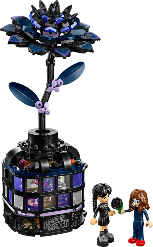 LEGO Wednesday Black Dahlia Flower 76784