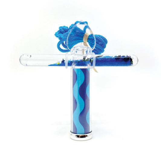 Svoora Mini Liquid Stick Kaleidoscope Groovy 'Blue' 10 cm