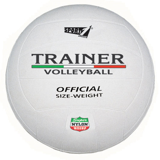 Sport1 TRAINER Volleyball Ball (rubber/nylon) White