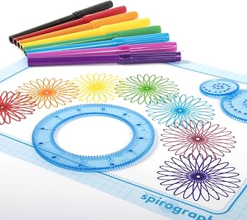 Spiro Graph, Drawing Set for Kids 3+