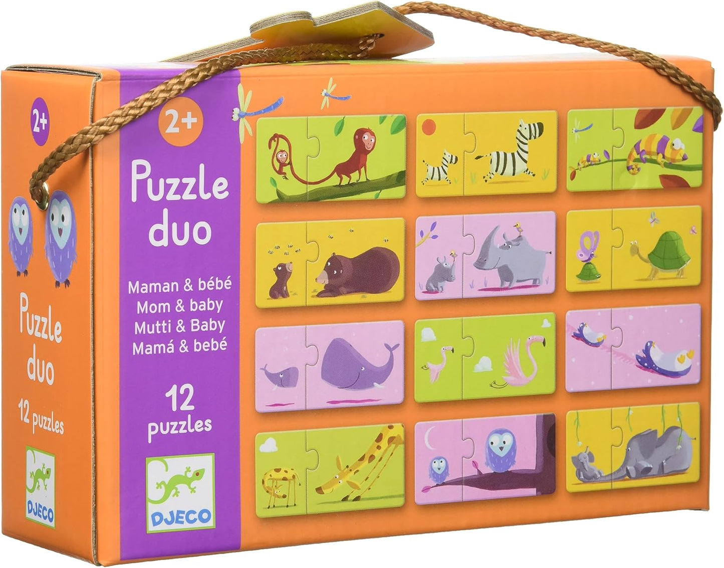 Djeco Puzzle Duo Mom and baby