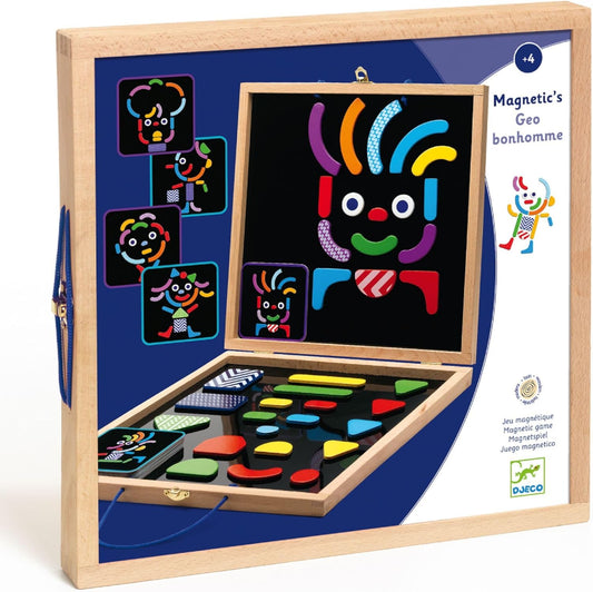 Djeco Wooden magnetics Geocharacter