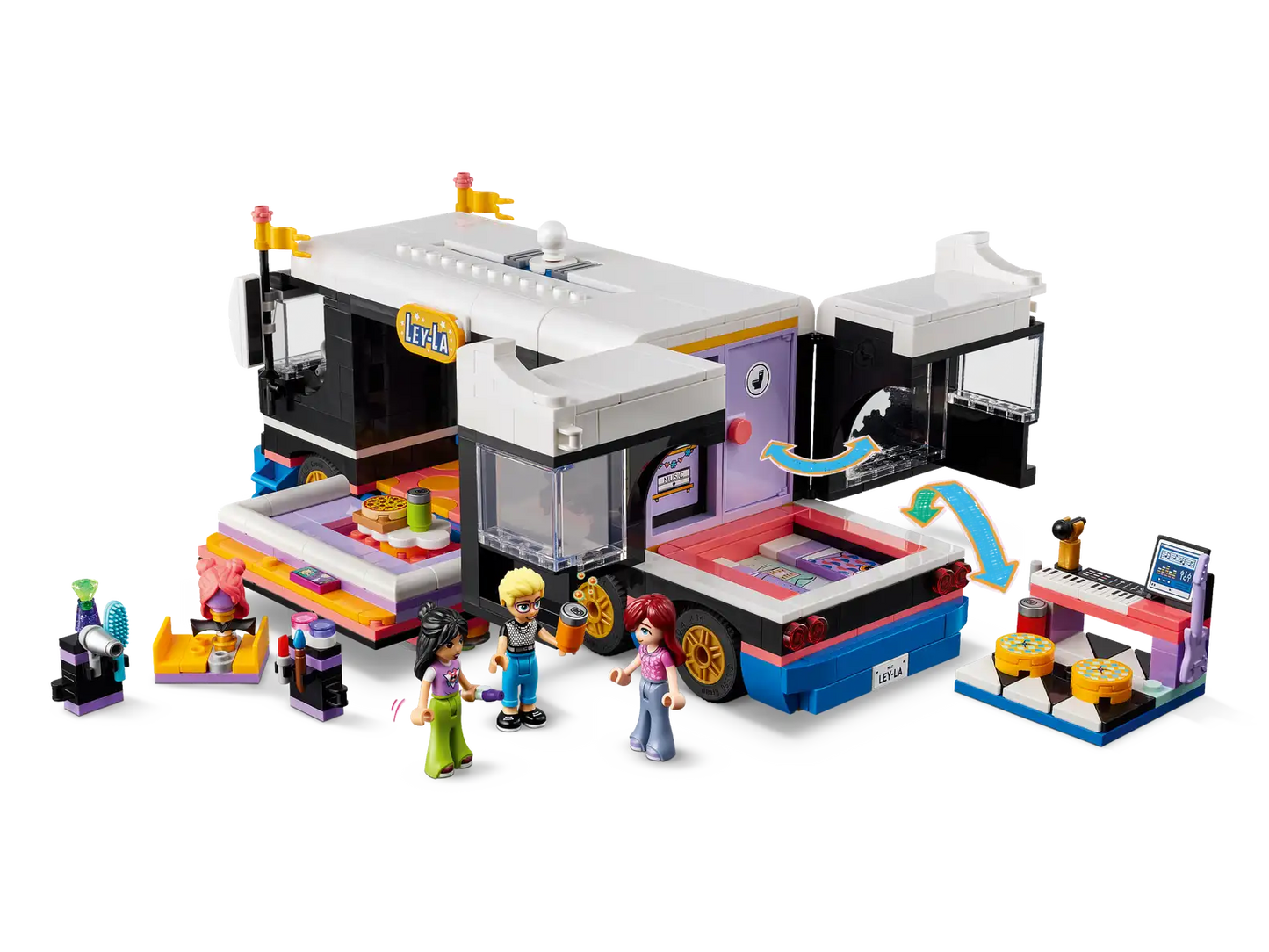 LEGO® Friends Pop Star Music Tour Bus toy playset 42619