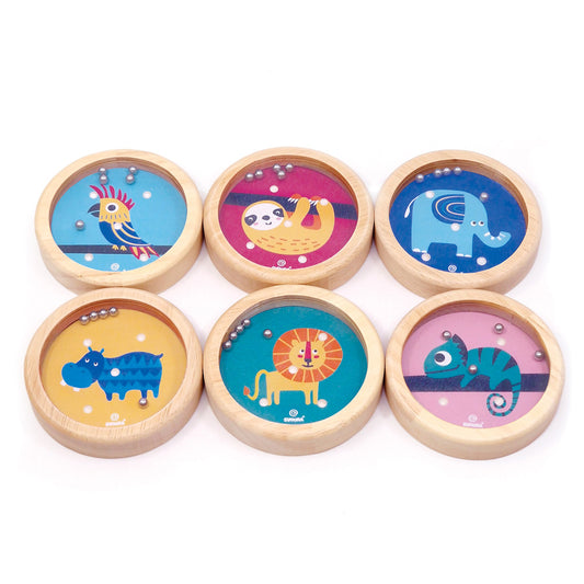 Svoora Wooden Balance Game "Animals" (6 designs) 1 pcs