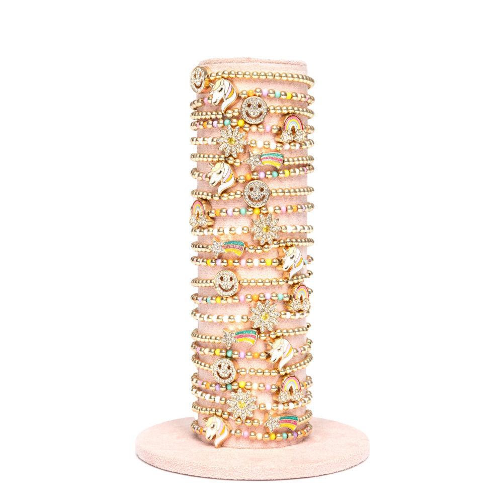 Taylor's Bestie Bracelets with Velvet Stand, Great Pretenders
