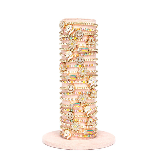Taylor's Bestie Bracelets with Velvet Stand, Great Pretenders