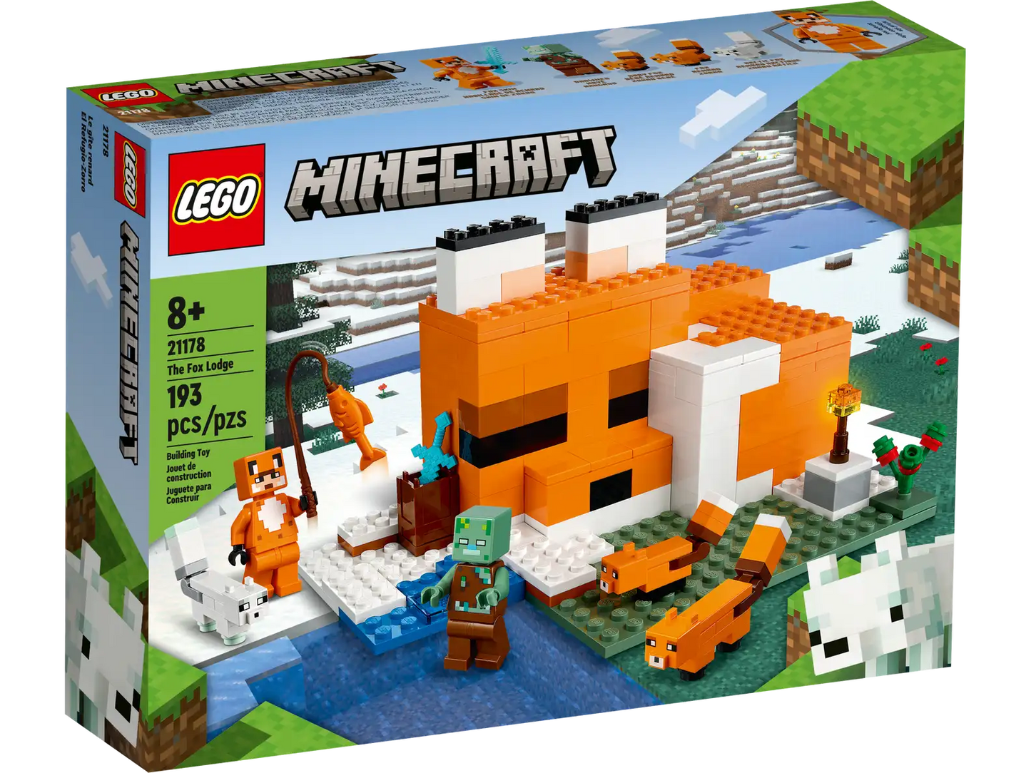 LEGO® Minecraft® The Fox Lodge 21178