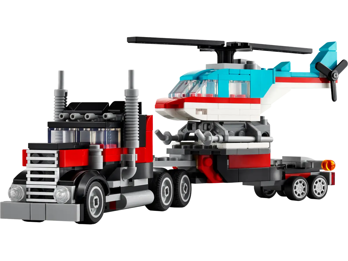 LEGO® Creator Flatbed Truck with Helicopter 31146