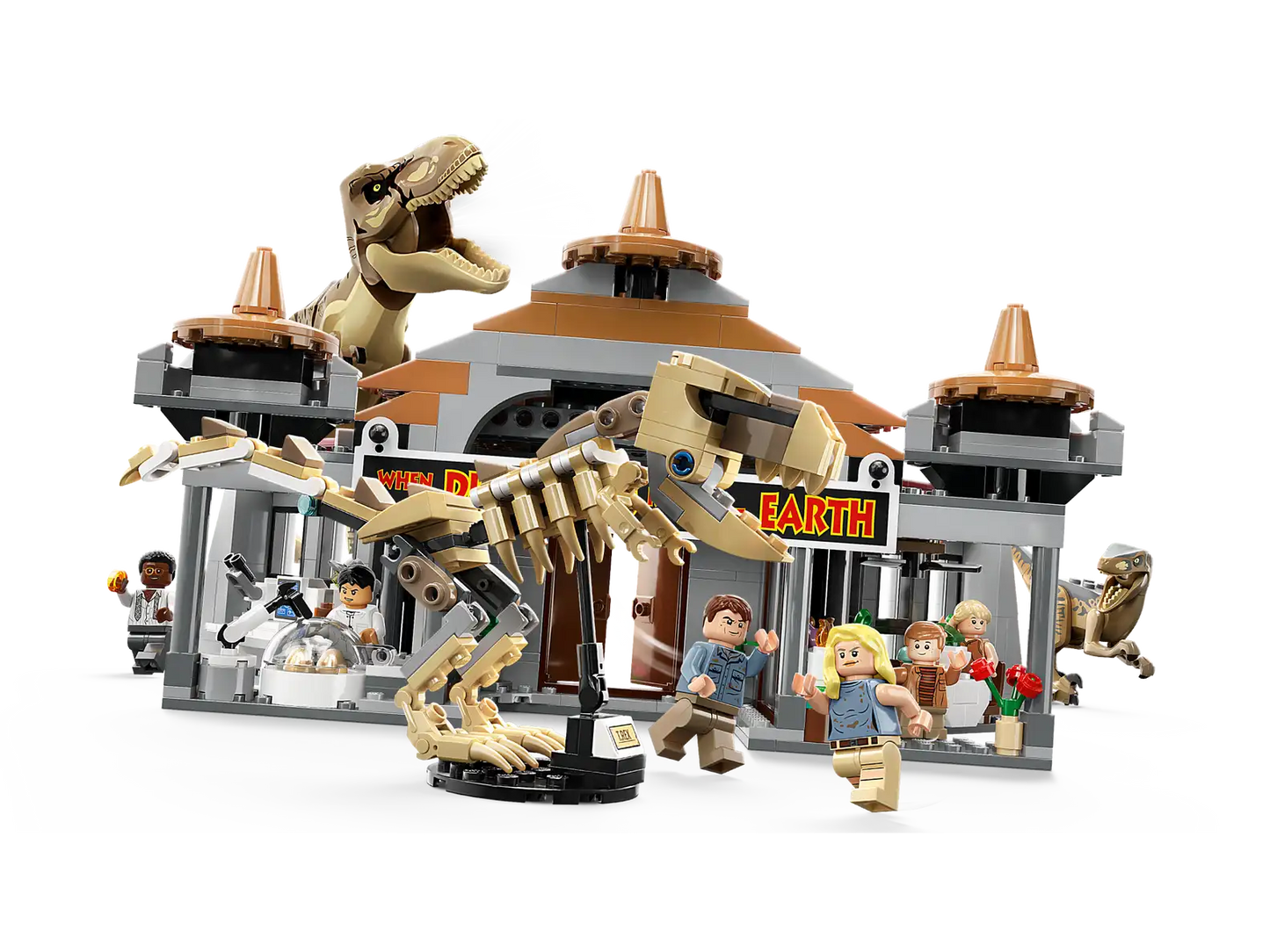 LEGO Visitor Center: T. rex & Raptor Attack 76961