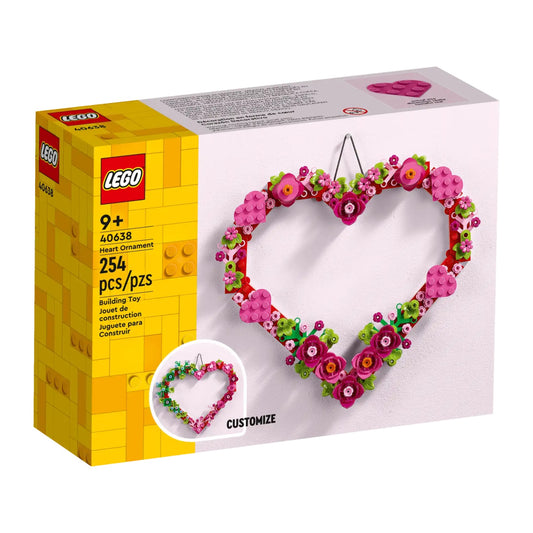 LEGO Heart Ornament 40638