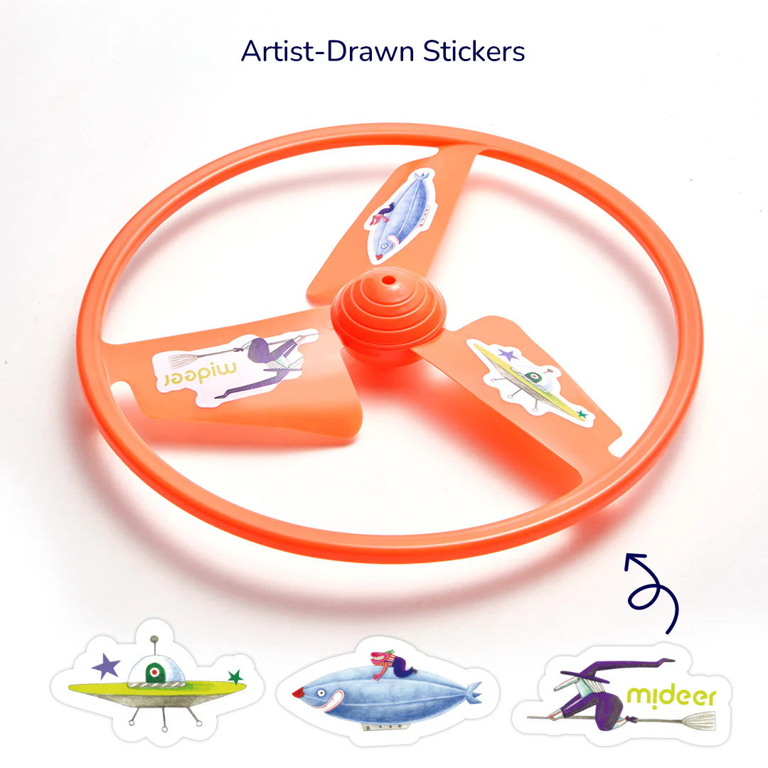 Pull String Flying Propeller, Mideer