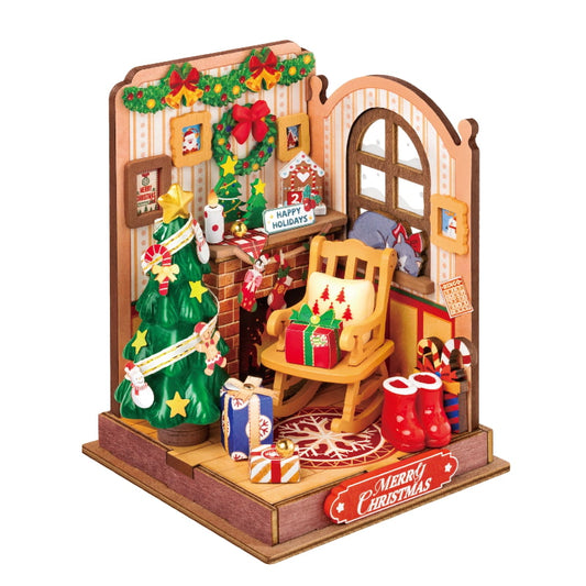 Rolife Christmas Fireplace DS041