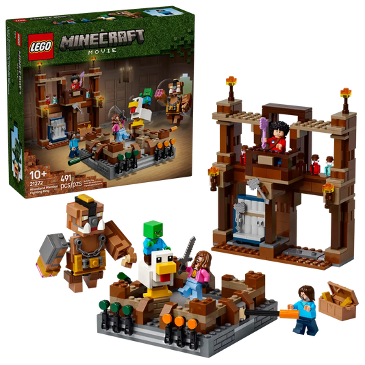 The Woodland Mansion Fighting Ring 21272, LEGO Minecraft