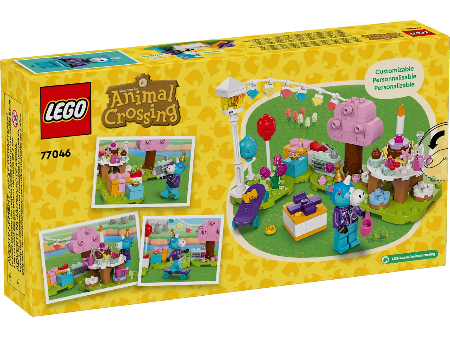 LEGO Animal Crossing Julian’s Birthday Party 77046