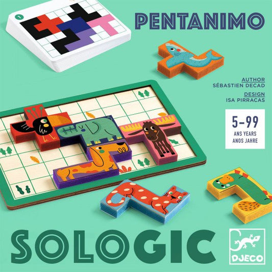 Djeco Pentanimo Sologic Game