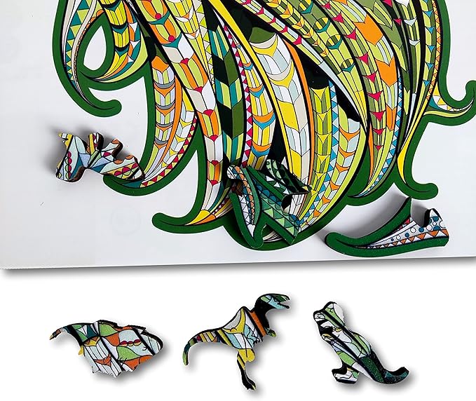 Puzzle Aniwood Dragón, M