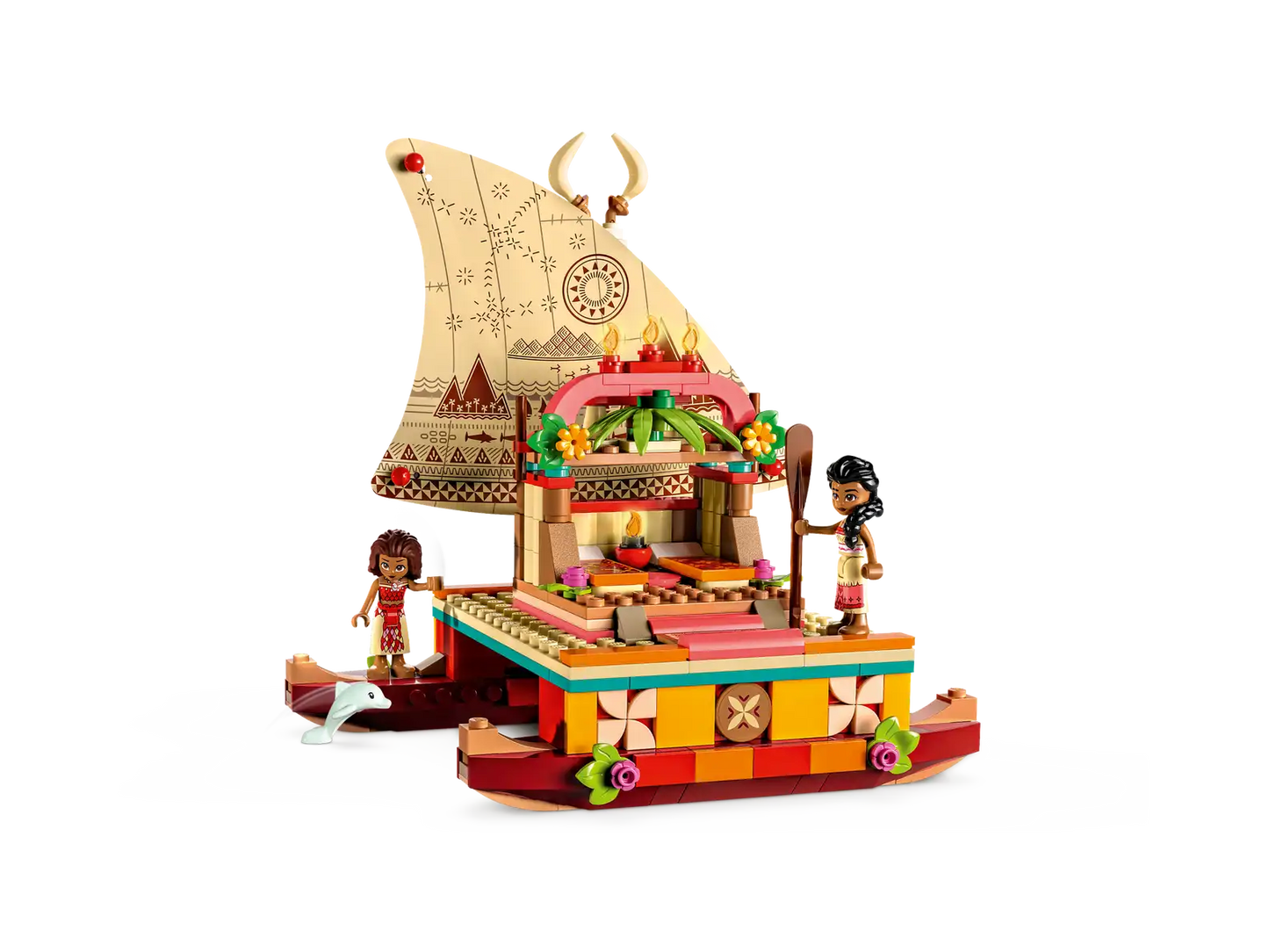 LEGO® ǀ Disney Moana’s Wayfinding Boat 43210