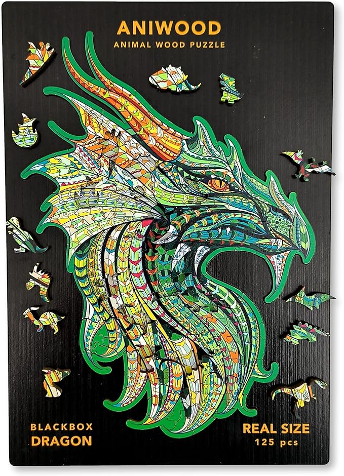 Puzzle Aniwood Dragón, M