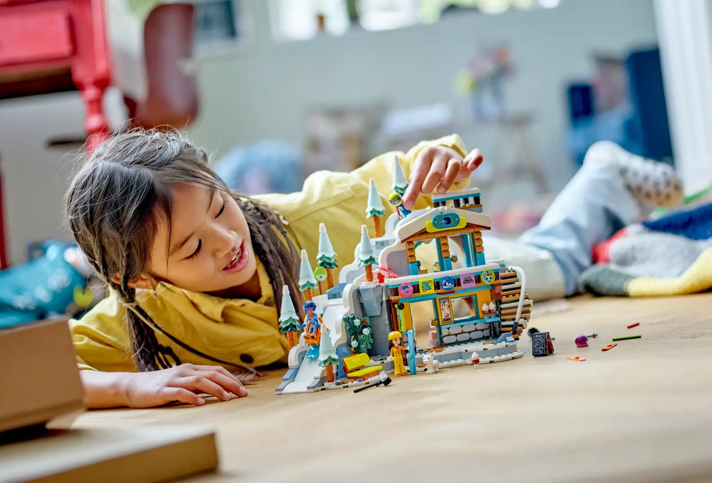 LEGO® Friends Holiday Ski Slope and Café 41756