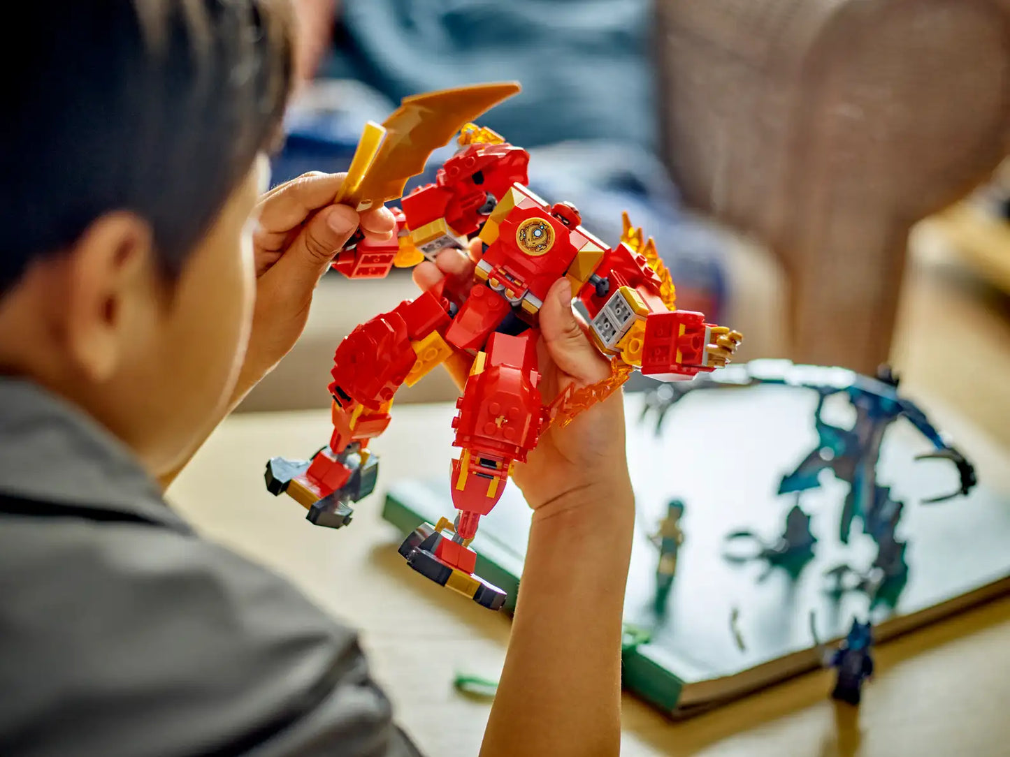 LEGO NINJAGO® Kai’s Elemental Fire Mech 71808