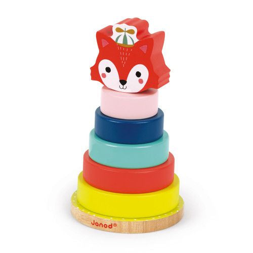 Baby Forest Fox Stacker (wood)