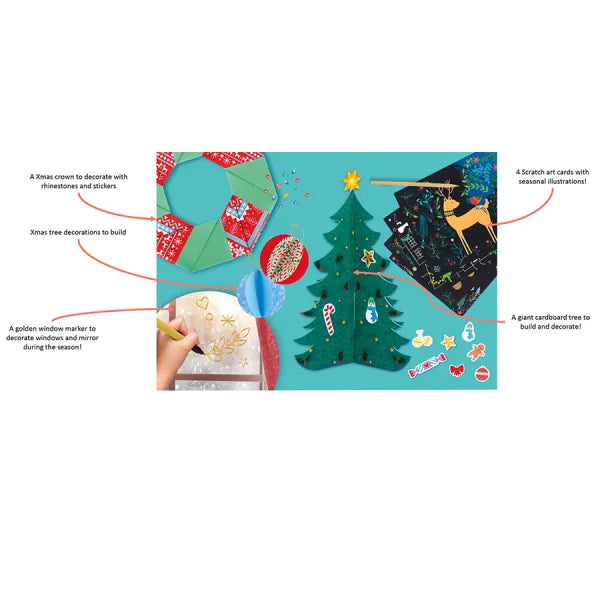 My Artistic Kit - My 10 Christmas Activities, AUZOU