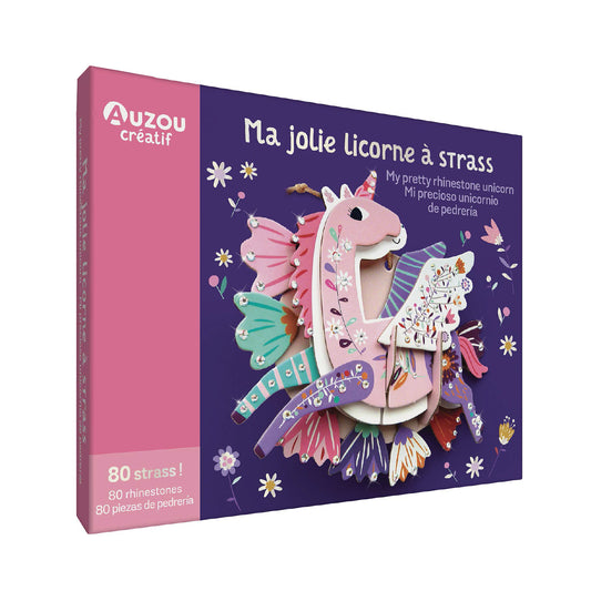 My Artistic Kit - My 3D Unicorn Decoration, AUZOU