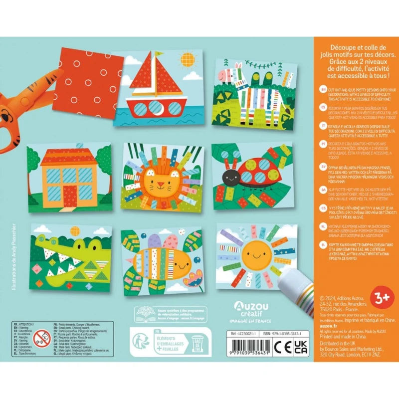 My Artistic Kit - I'm Learning How to Use Scissors, AUZOU