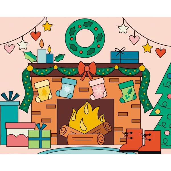 My Artistic Kit - My First Christmas Magic Paints, AUZOU