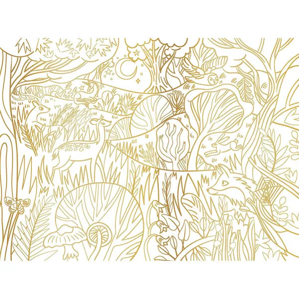 My Creative Notebook - My Enchanted Paintings to Colour, AUZOU