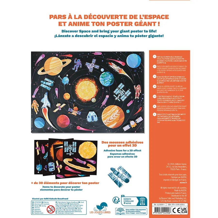 My Explorer's Pouch - I'm Βuilding Space, AUZOU