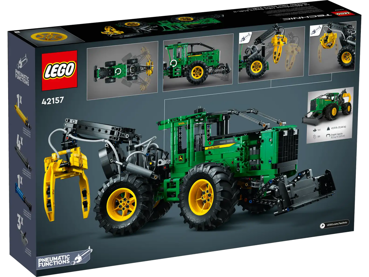 LEGO Technic John Deere 948L-II Skidder