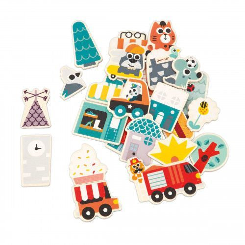 City Magnets 24 Pcs