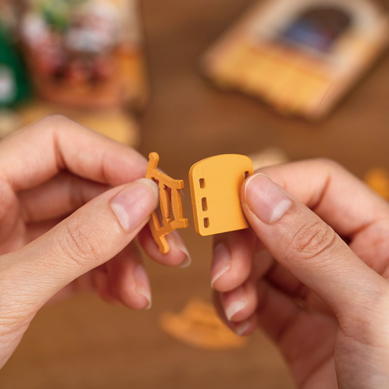 Rolife Christmas Fireplace DS041