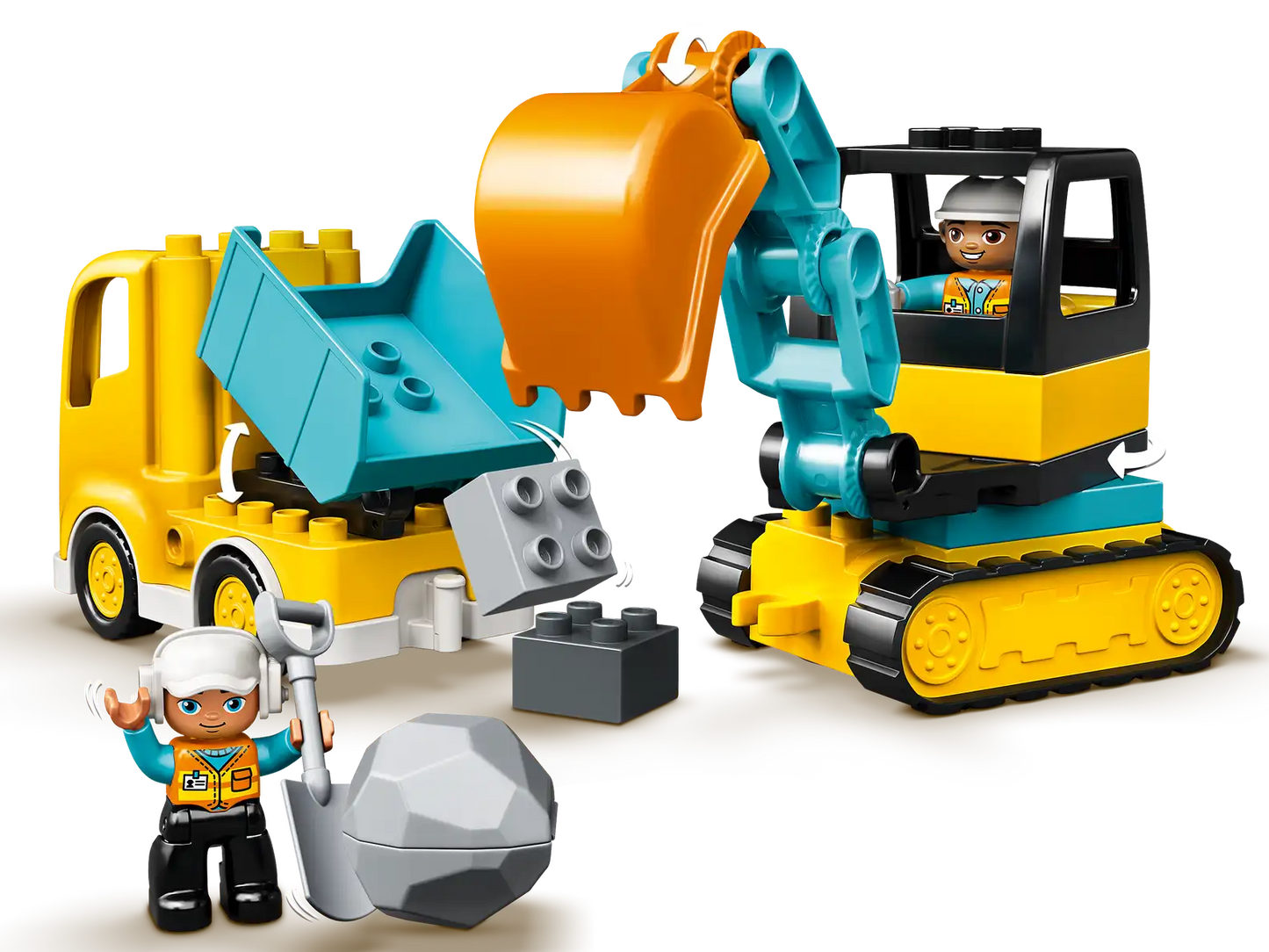 LEGO® DUPLO® Truck & Tracked Excavator 10931