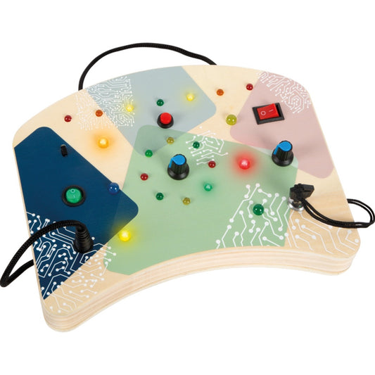 Motor Activity Board LED Light and Switches, Small foot