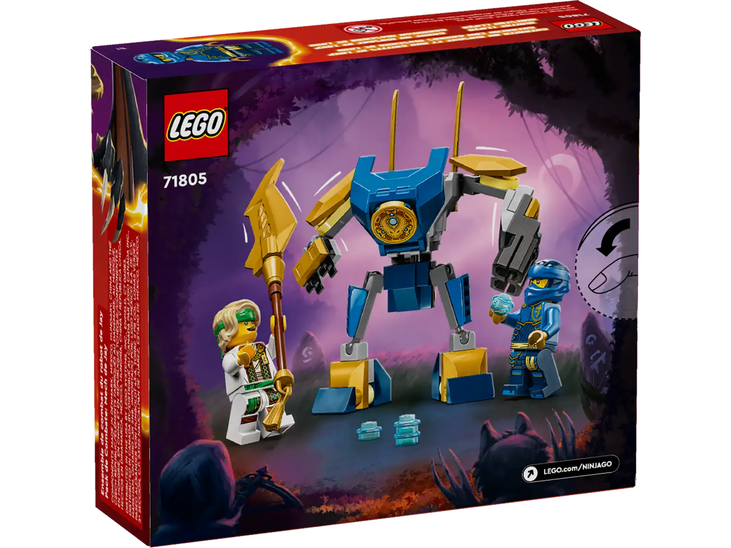 LEGO NINJAGO Jay’s Mech Battle Pack 71805