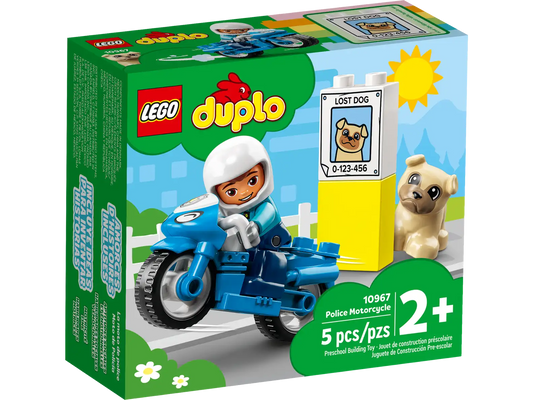 LEGO DUPLO Rescue Police Motorcycle 10967