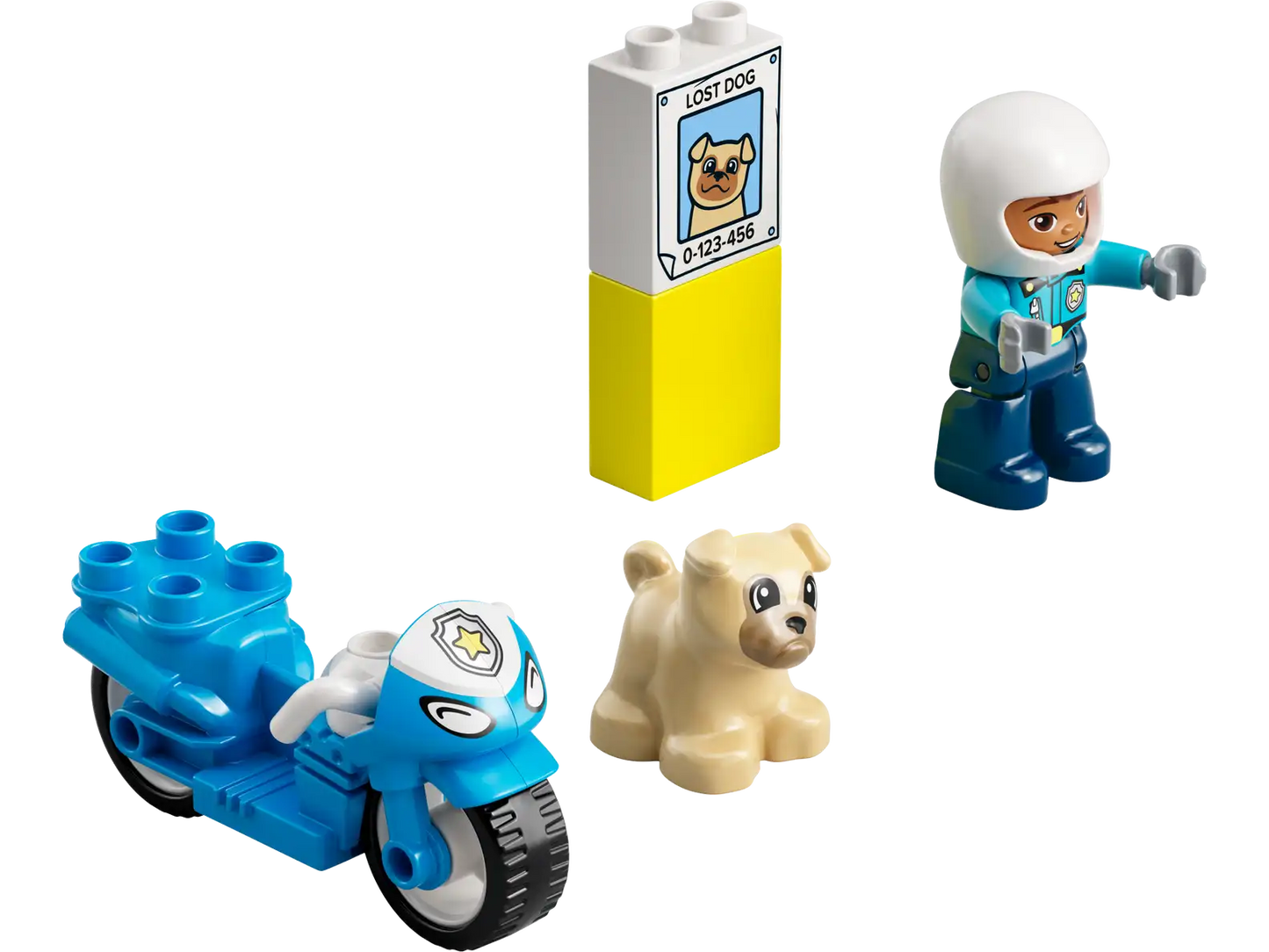 LEGO DUPLO Rescue Police Motorcycle 10967