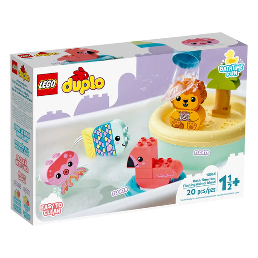 LEGO® DUPLO® My First Bath Time Fun: Floating Animal Island 10966