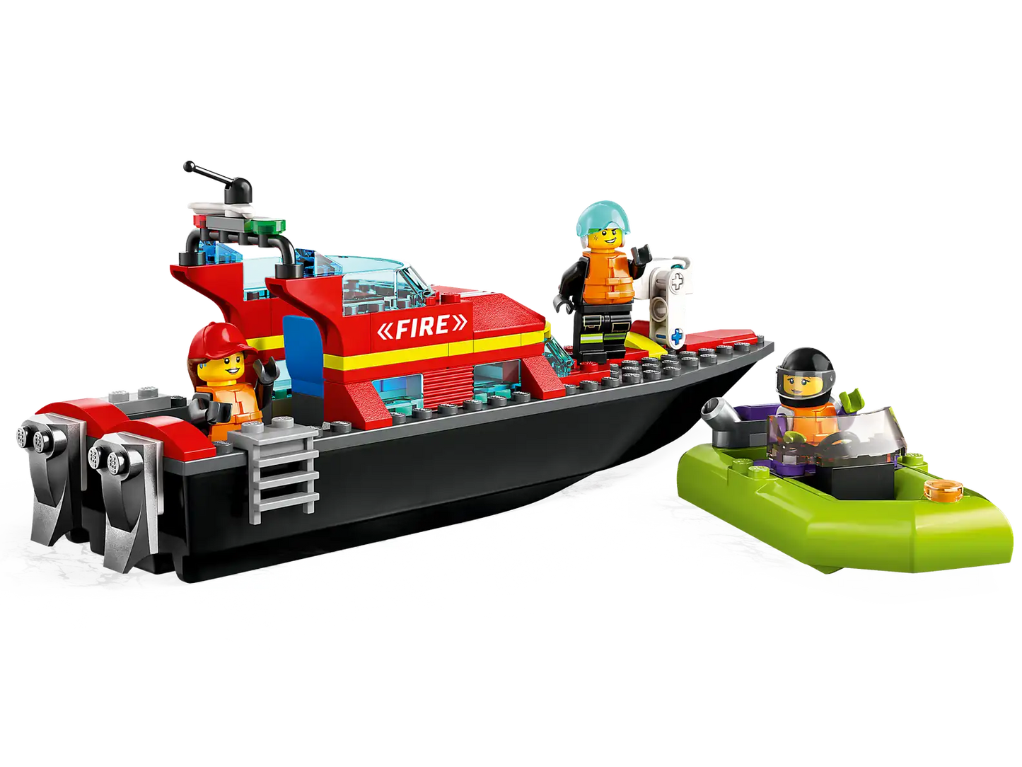 LEGO® City Fire Rescue Boat 60373