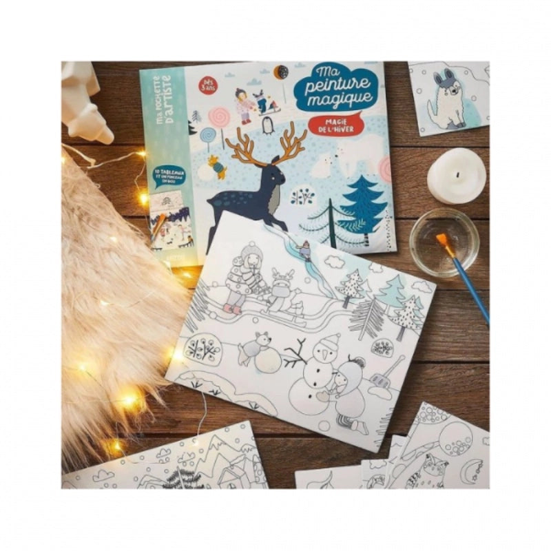 Magic Painting - Magical Winter, AUZOU