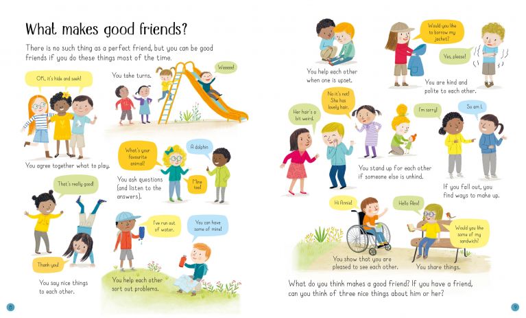 All About Friends, Usborne