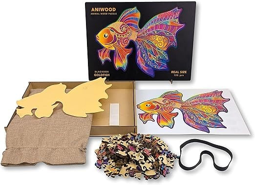 Puzzle Aniwood Golden Fish M