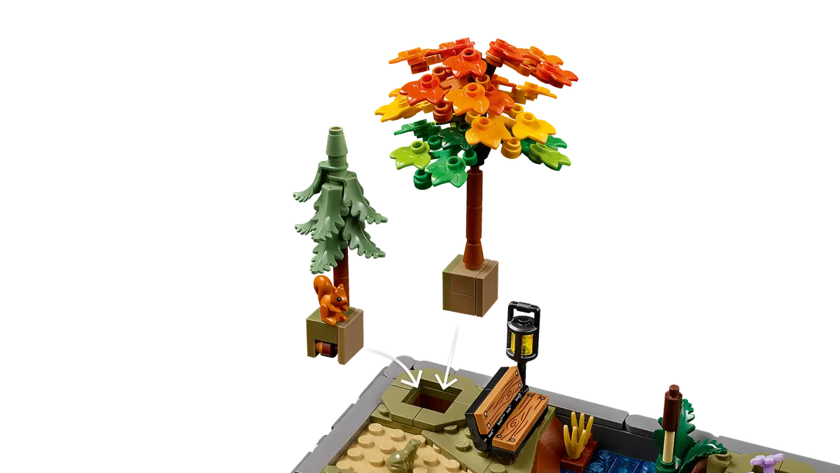 Autumn Cottage Garden 11372, Lego Icons