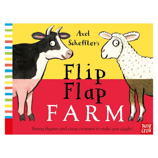 Axel Scheffler’s Flip Flap Farm, Board Book for Kids 1+, English Language
